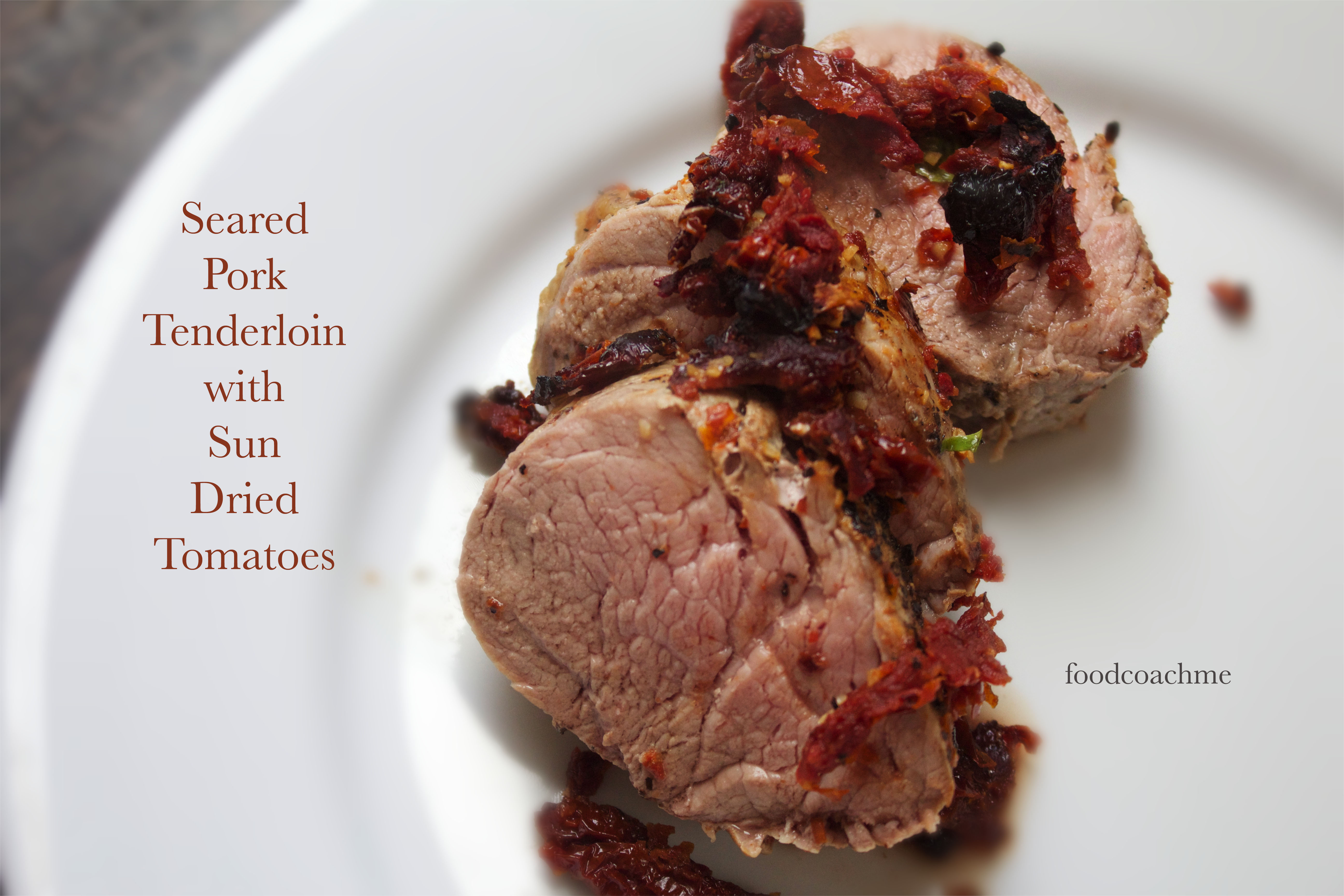 Seared Pork Tenderloin With Sun Dried Tomatoes