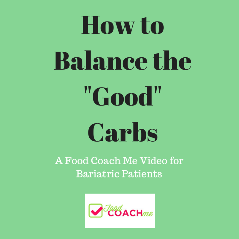 how to balance carbs