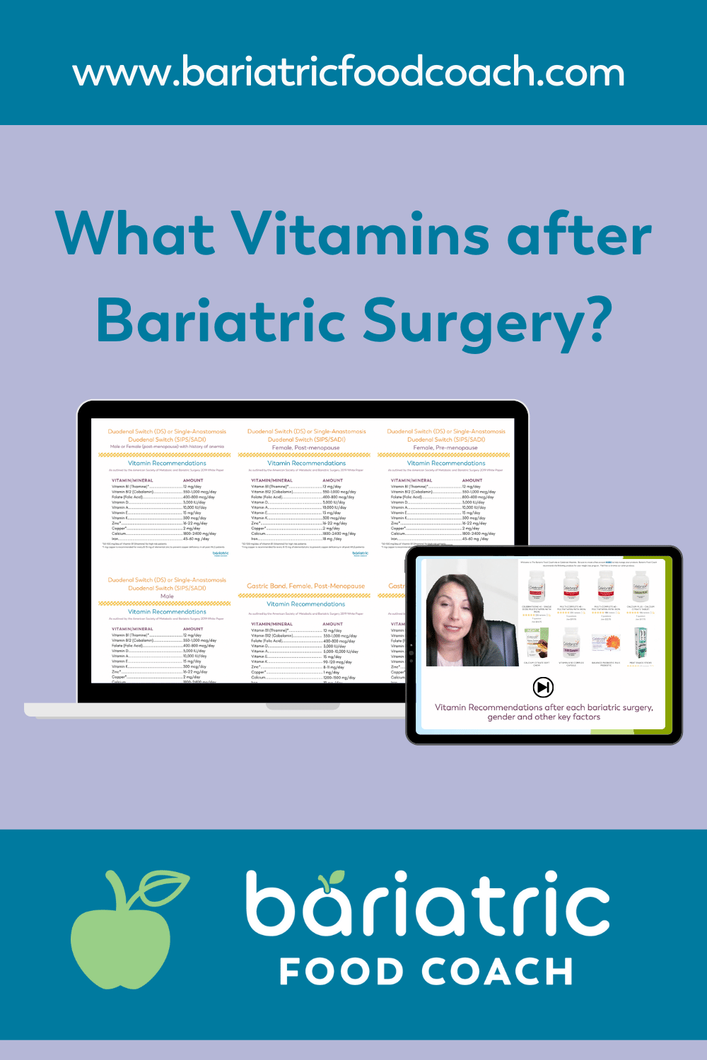 What Vitamins After Bariatric Surgery Bariatric Food Coach 6446