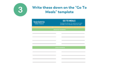 Bariatric Meal Planning | Bariatric Food Coach